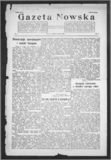 Gazeta Nowska 1928, R. 5, nr 1 + dodatek