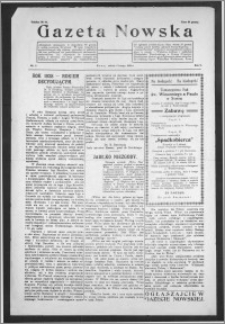 Gazeta Nowska 1928, R. 5, nr 5 + dodatek