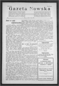 Gazeta Nowska 1928, R. 5, nr 7 + dodatek