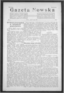 Gazeta Nowska 1928, R. 5, nr 8 + dodatek