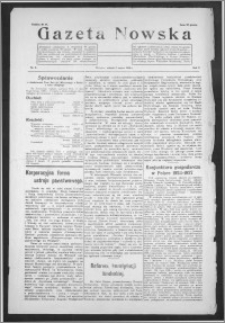 Gazeta Nowska 1928, R. 5, nr 9 + dodatek