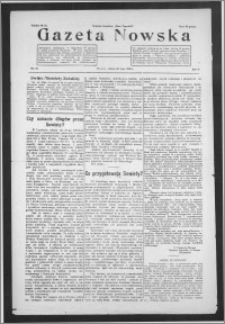 Gazeta Nowska 1928, R. 5, nr 21 + dodatek