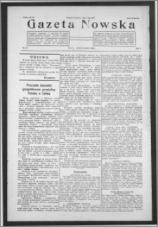 Gazeta Nowska 1928, R. 5, nr 22 + dodatek