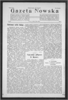 Gazeta Nowska 1928, R. 5, nr 29 + dodatek