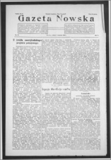 Gazeta Nowska 1928, R. 5, nr 35 + dodatek