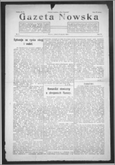 Gazeta Nowska 1929, R. 6, nr 3 + dodatek