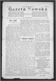 Gazeta Nowska 1929, R. 6, nr 7 + dodatek