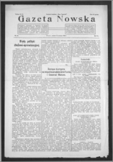 Gazeta Nowska 1929, R. 6, nr 24 + dodatek