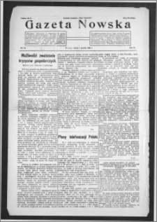 Gazeta Nowska 1929, R. 6, nr 49 + dodatek