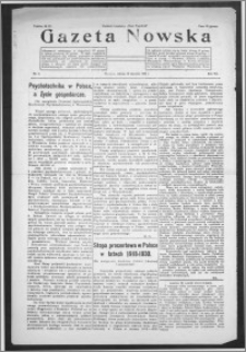 Gazeta Nowska 1930, R. 7, nr 3 + dodatek