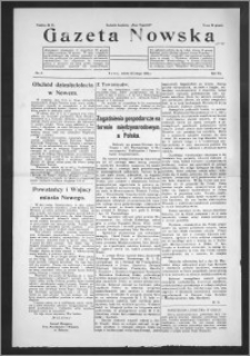 Gazeta Nowska 1930, R. 7, nr 8 + dodatek