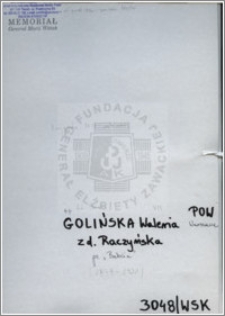 Golinska Waleria
