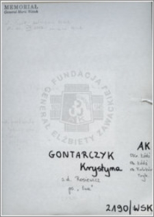 Gontarczyk Krystyna