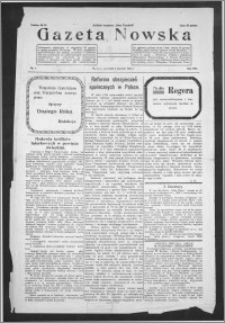 Gazeta Nowska 1931, R. 8, nr 1 + dodatek