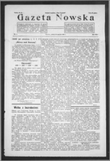 Gazeta Nowska 1931, R. 8, nr 4 + dodatek