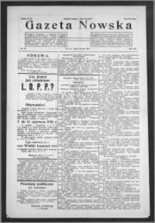 Gazeta Nowska 1931, R. 8, nr 22 + dodatek