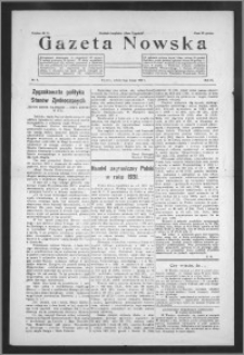 Gazeta Nowska 1932, R. 9, nr 6 + dodatek