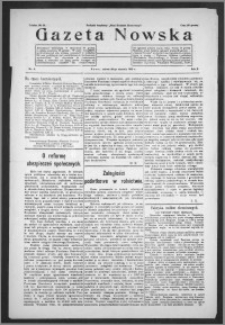 Gazeta Nowska 1933, R. 10, nr 4 + dodatek