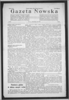 Gazeta Nowska 1933, R. 10, nr 20 + dodatek