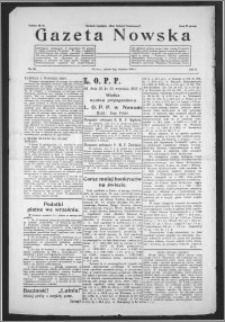 Gazeta Nowska 1933, R. 10, nr 36 + dodatek