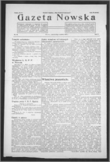 Gazeta Nowska 1933, R. 10, nr 38 + dodatek