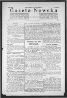 Gazeta Nowska 1934, R. 11, nr 1 + dodatek