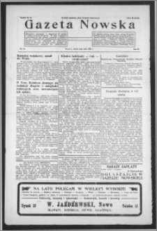 Gazeta Nowska 1934, R. 11, nr 18 + dodatek