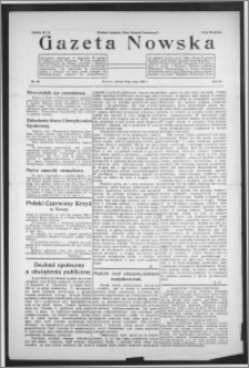 Gazeta Nowska 1934, R. 11, nr 20 + dodatek