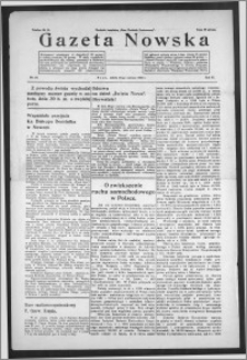 Gazeta Nowska 1934, R. 11, nr 25 + dodatek