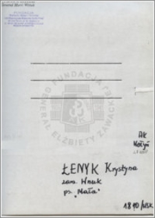 Łenyk Krystyna