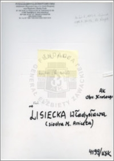 Lisiecka Władysława