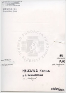 Malewicz Hanna