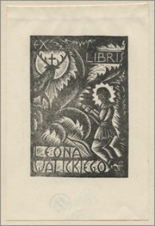 Ex libris Leona Walickiego