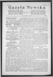 Gazeta Nowska 1937, R. 14, nr 11