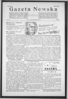 Gazeta Nowska 1937, R. 14, nr 17