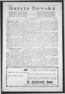 Gazeta Nowska 1937, R. 14, nr 34