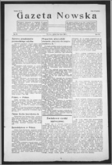 Gazeta Nowska 1938, R. 15, nr 27