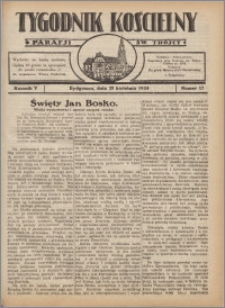 Tygodnik Kościelny Parafii św. Trójcy 1934.04.29 nr 17