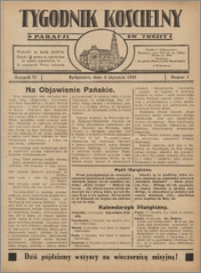 Tygodnik Kościelny Parafii św. Trójcy 1935.01.06 nr 1