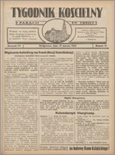 Tygodnik Kościelny Parafii św. Trójcy 1935.03.17 nr 11