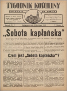 Tygodnik Kościelny Parafii św. Trójcy 1935.04.14 nr 15