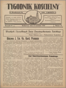 Tygodnik Kościelny Parafii św. Trójcy 1935.04.21 nr 16