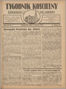 Tygodnik Kościelny Parafii św. Trójcy 1935.06.02 nr 22