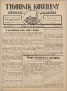 Tygodnik Kościelny Parafii św. Trójcy 1935.08.18 nr 33