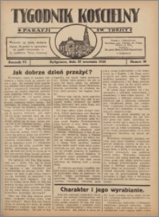 Tygodnik Kościelny Parafii św. Trójcy 1935.09.22 nr 38