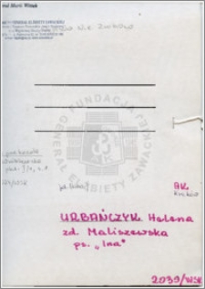 Urbańczyk Helena