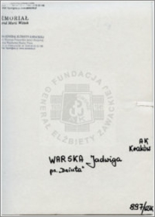 Warska Jadwiga