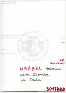 Wróbel Helena