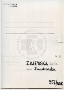 Zalewska Zofia