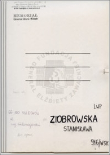 Ziobrowska Stanisława